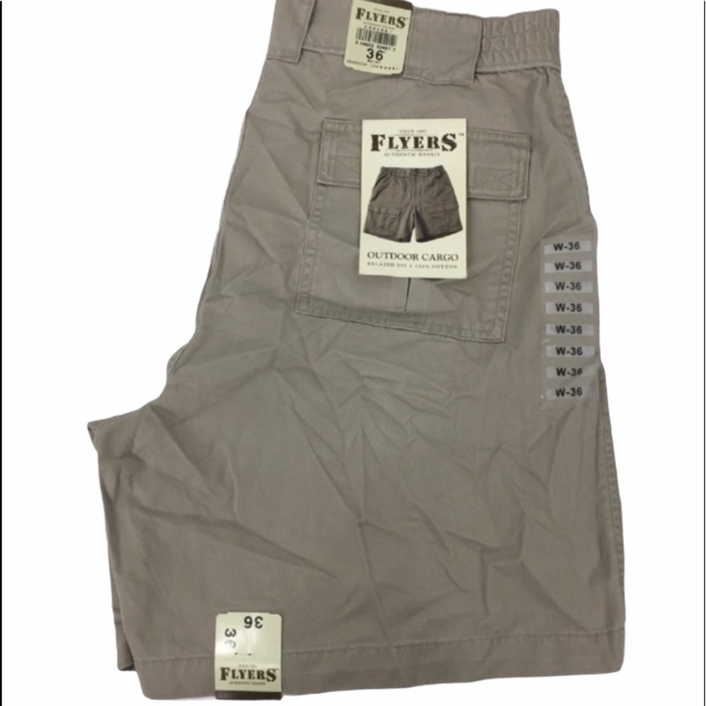 Cargo Khaki Shorts Outdoors Size 36.